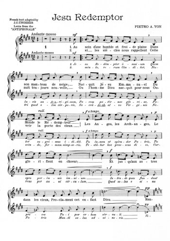 Gesù Bambino Partitions gratuites